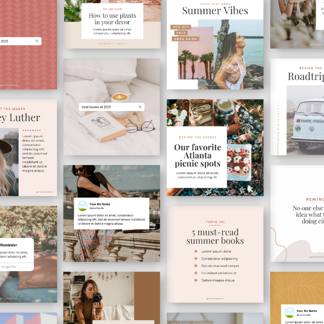 How to customize an Instagram template for your brand